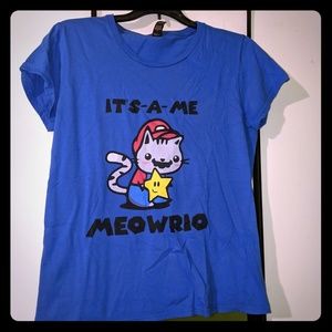 Mario Cat Shirt